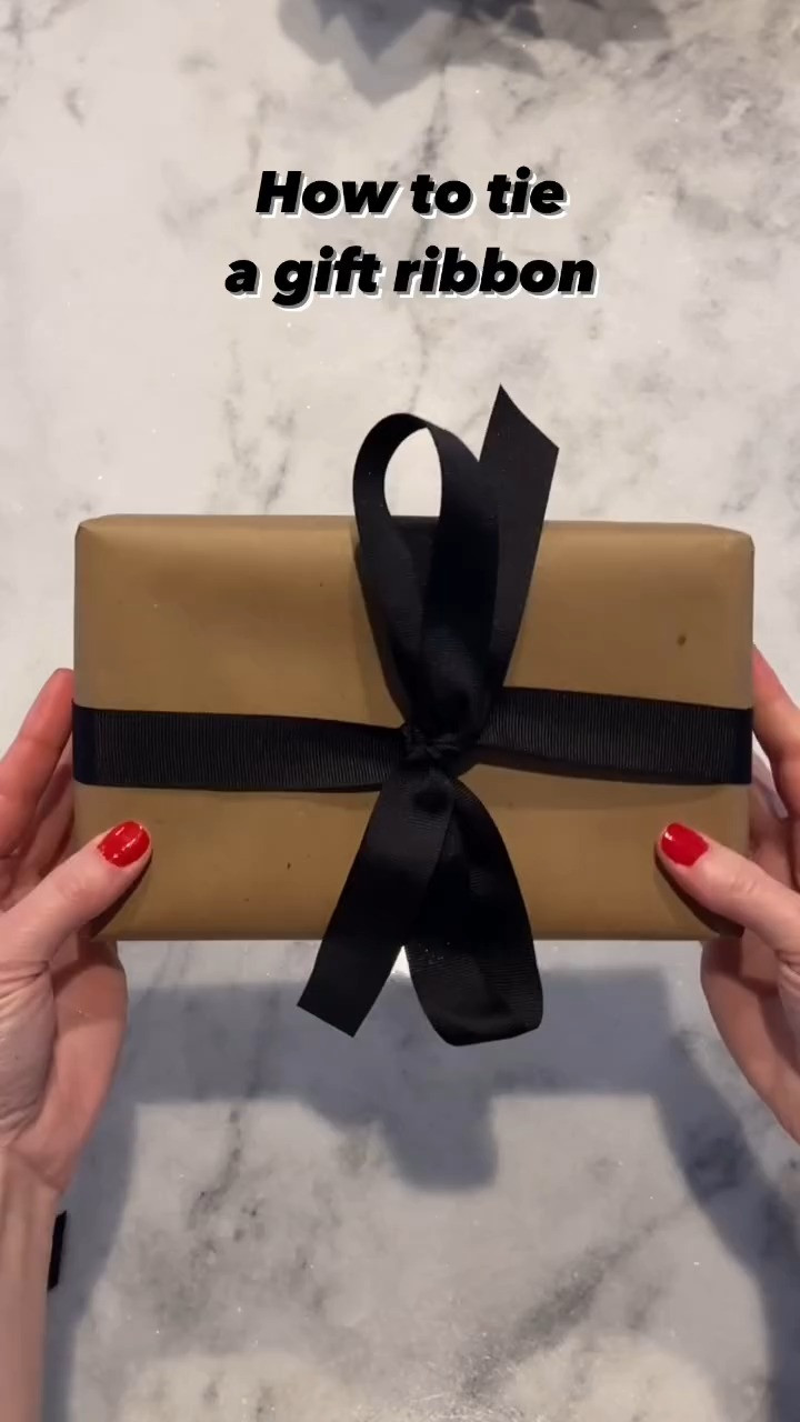 Save for later! 🎁 This not only looks beautiful, but once you get the hang of it, it’s super easy and no tape or knots are needed. One tip would be to use fabric scissors — it makes all the difference.

#giftwrap #holidaywrapping #holidaygifting #christmaspresents #ribbons #wrappingpresents #tieabow #giftribbon #tiearibbon 

 #LTKGiftGuide #LTKHoliday #LTKSeasonal