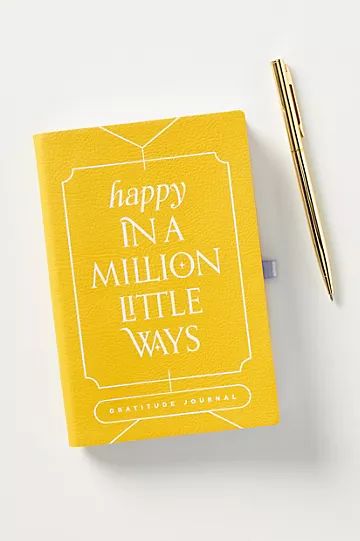 Happy In A Million Little Ways Gratitude Journal | Anthropologie (US)
