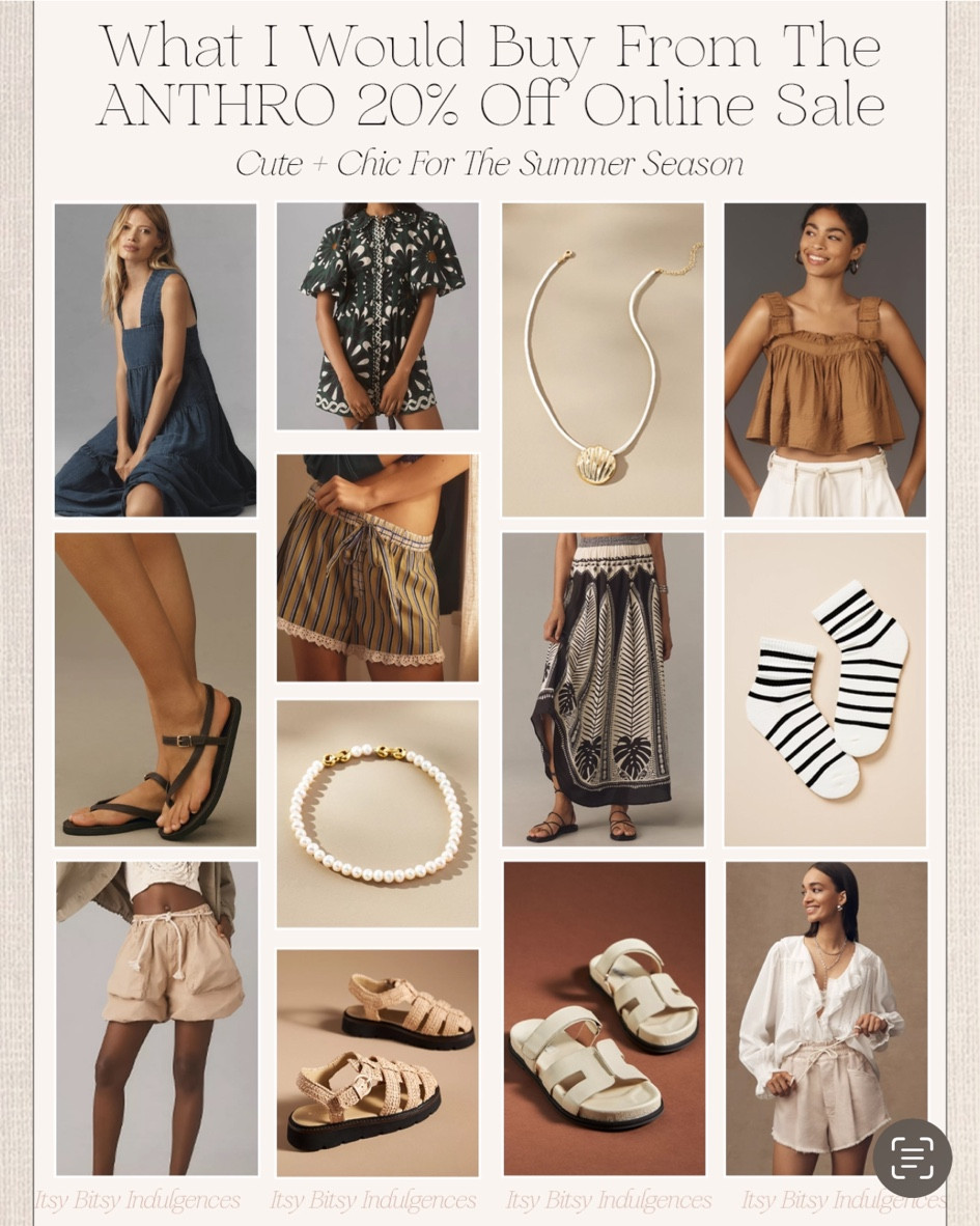 20% off online only at anthro with code ANTHRO20 

#LTKOver40 #LTKSummerSales