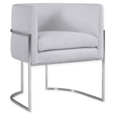 Inspire Me! Home D&eacute;cor by TOV -Giselle Velvet Upholstered Dining Chair | Bed Bath & Beyond | Bed Bath & Beyond