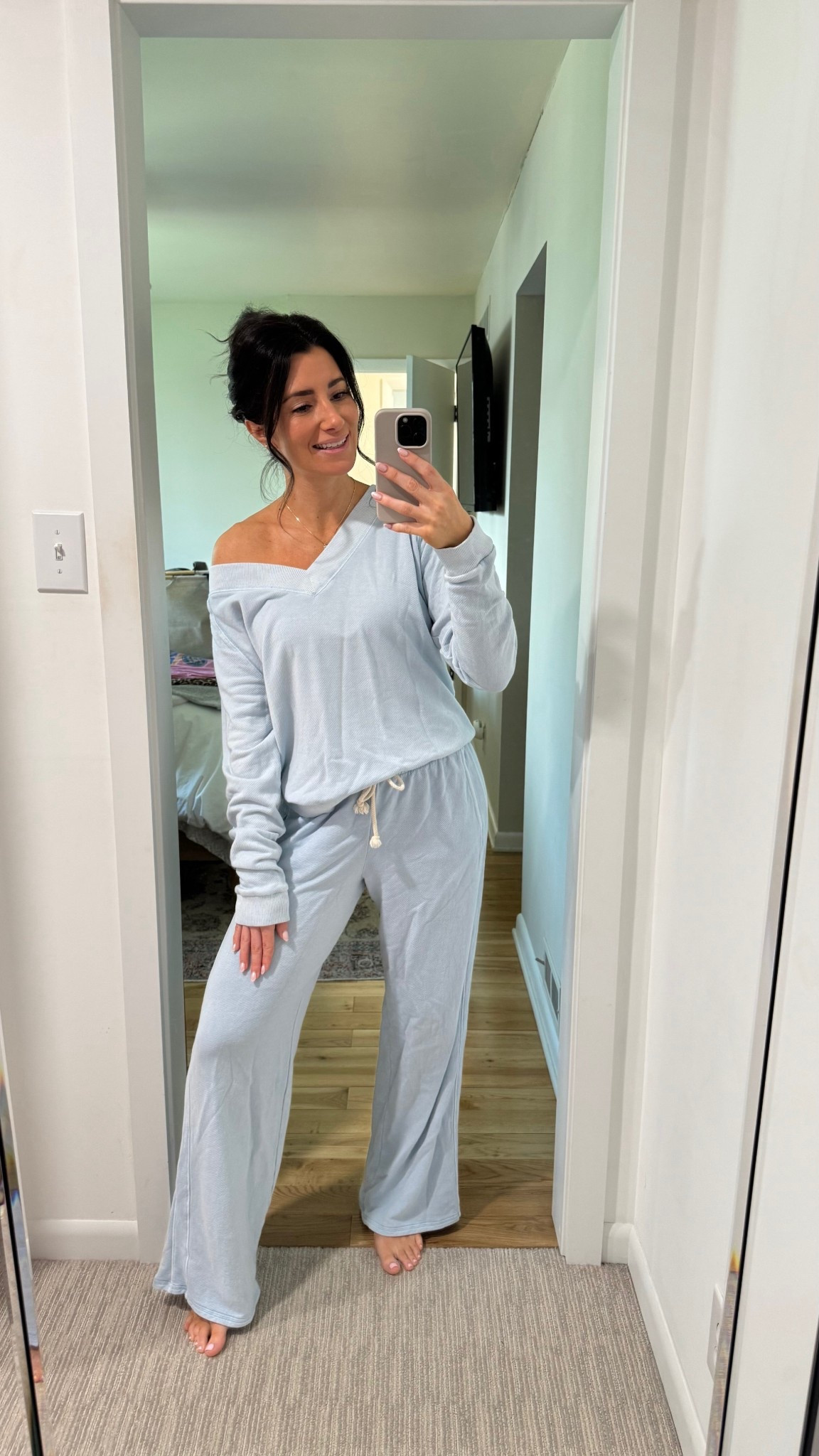 This set is one of my favs 
Top: size M
Bottom: size S
Especially for a long travel day!


#LTKStyleTip #LTKTravel #LTKFindsUnder50