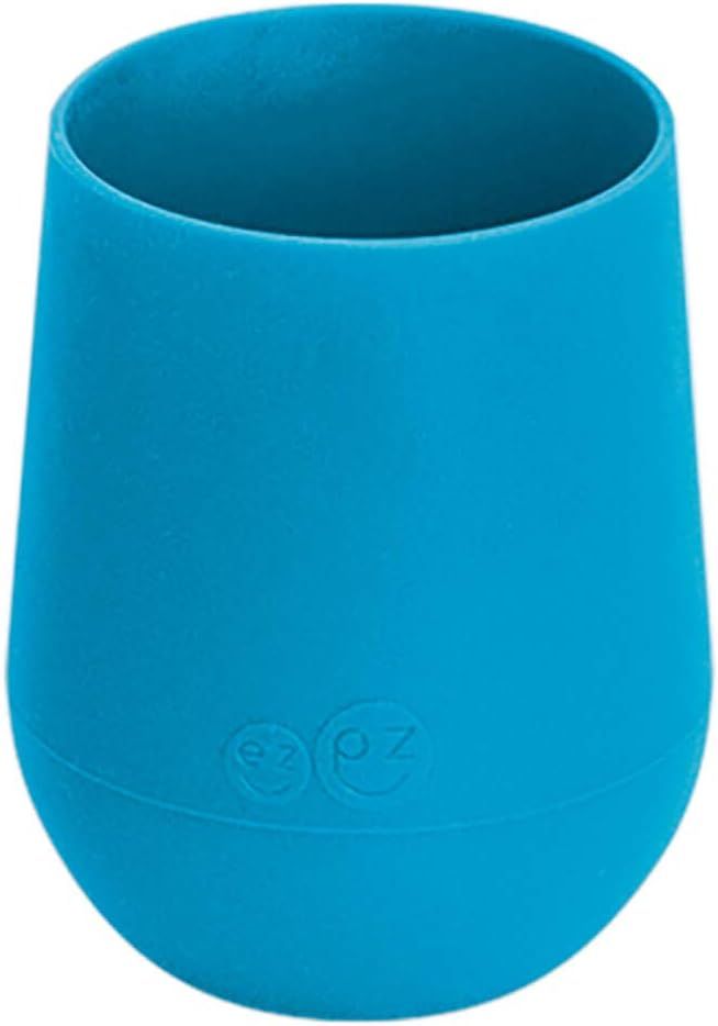 ezpz Mini Cup (Blue) - 100% Silicone Cup for Toddlers - Designed by a Pediatric Feeding Specialis... | Amazon (US)