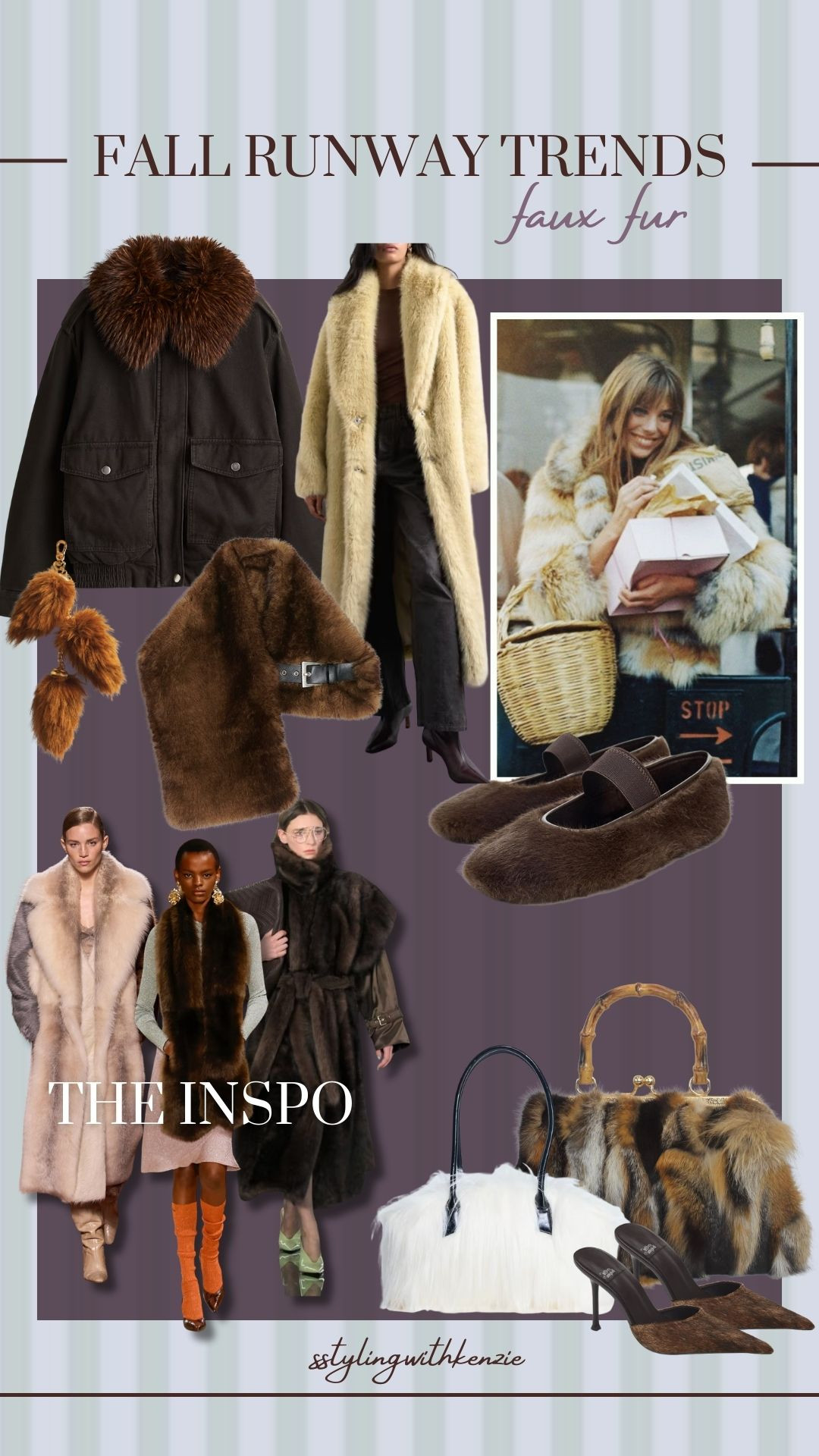 FALL RUNWAY TRENDS | FAUX FUR 

 #LTKNYFW #LTKSeasonal #LTKFindsUnder100