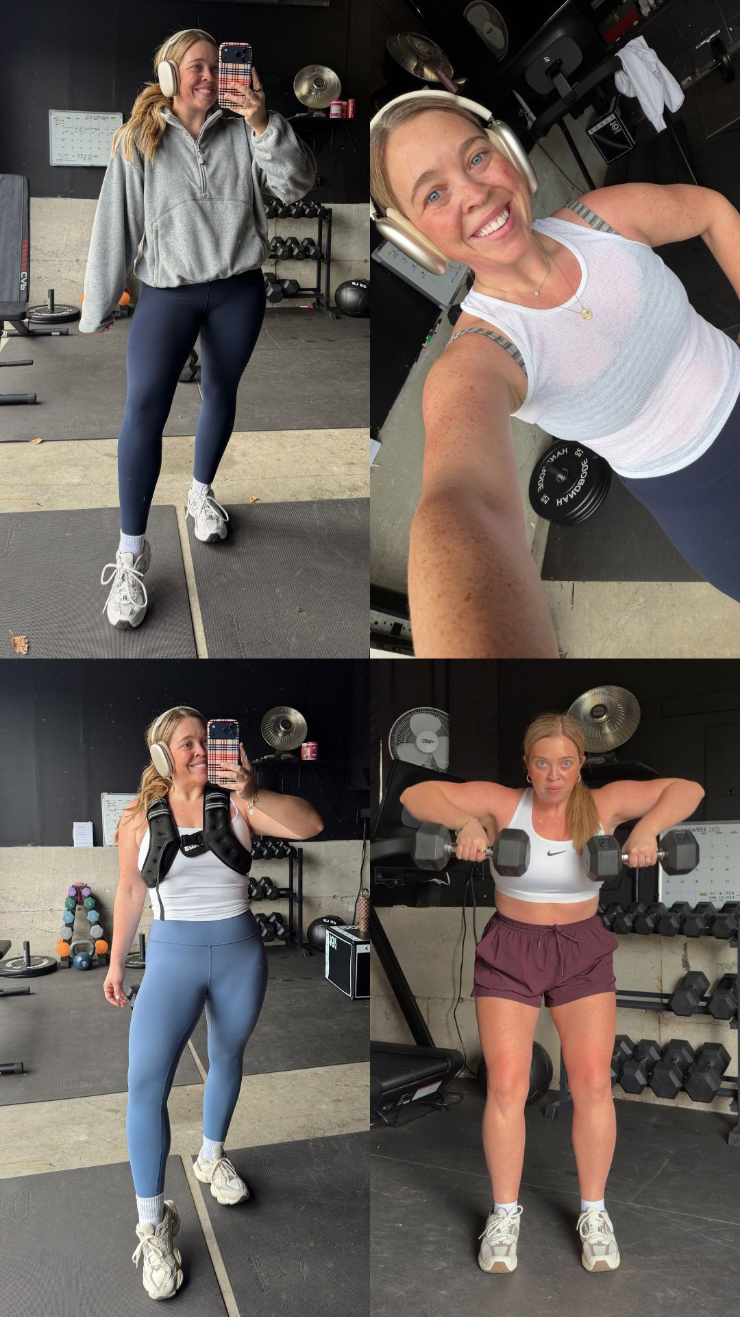 Recent Midsize Gym Outfits of the Day 💪👟 | Size 10/12 | M/L | 5'3" 

 #LTKfitnessgoals #LTKActive #LTKMidsize