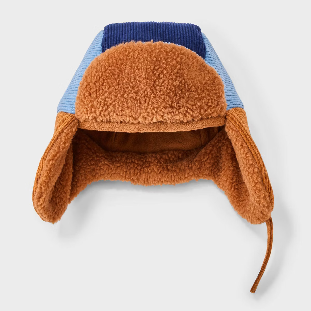 Toddler Boys' Colorblock Corduroy Trapper Hat - Cat & Jack™ | Target
