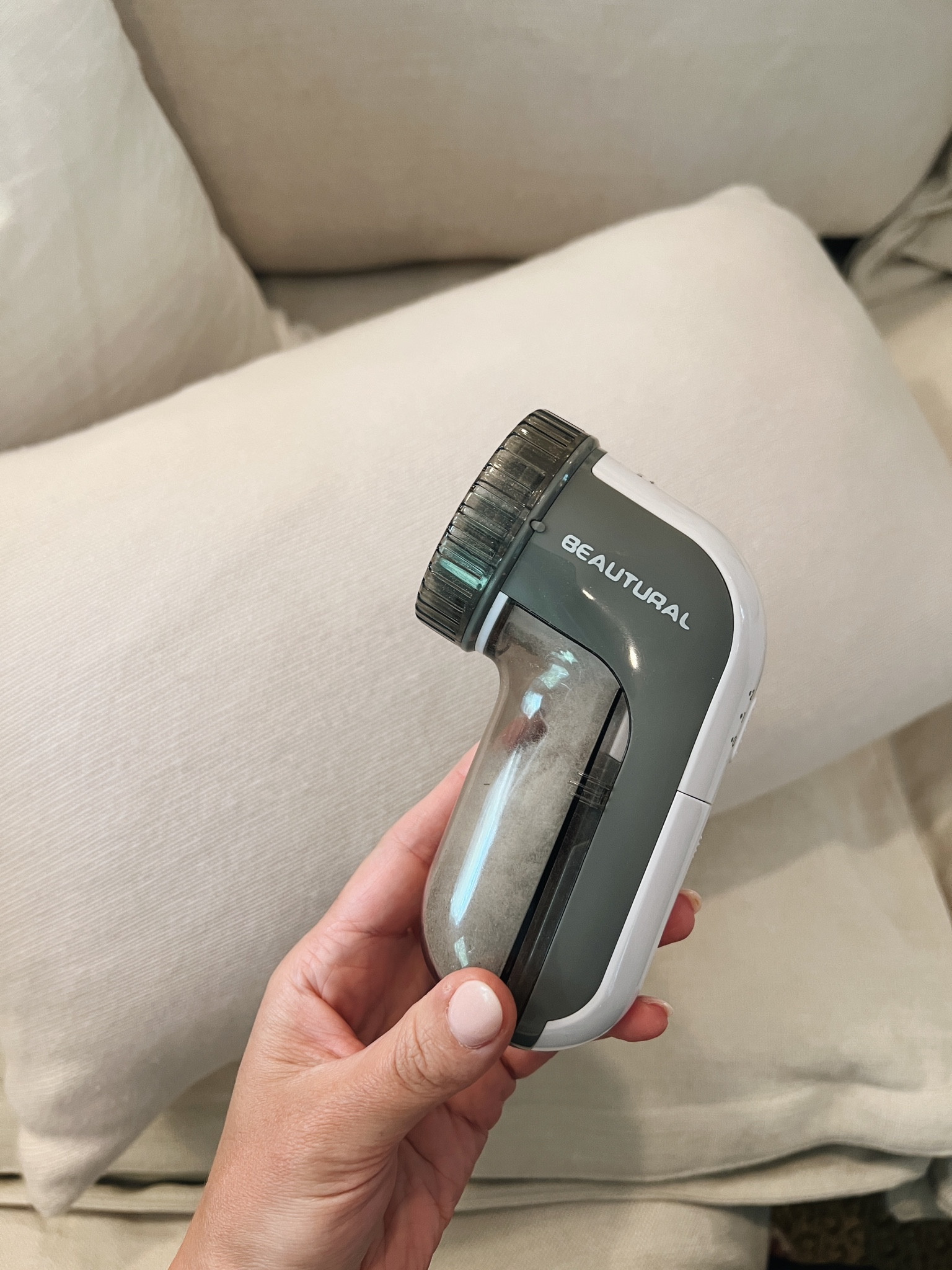 Five had this $11 fabric shaver for 5 years and just used it on these cashmere lumbar pillows and now they look brand new. 😍

#LTKstyletip #LTKunder50 #LTKhome