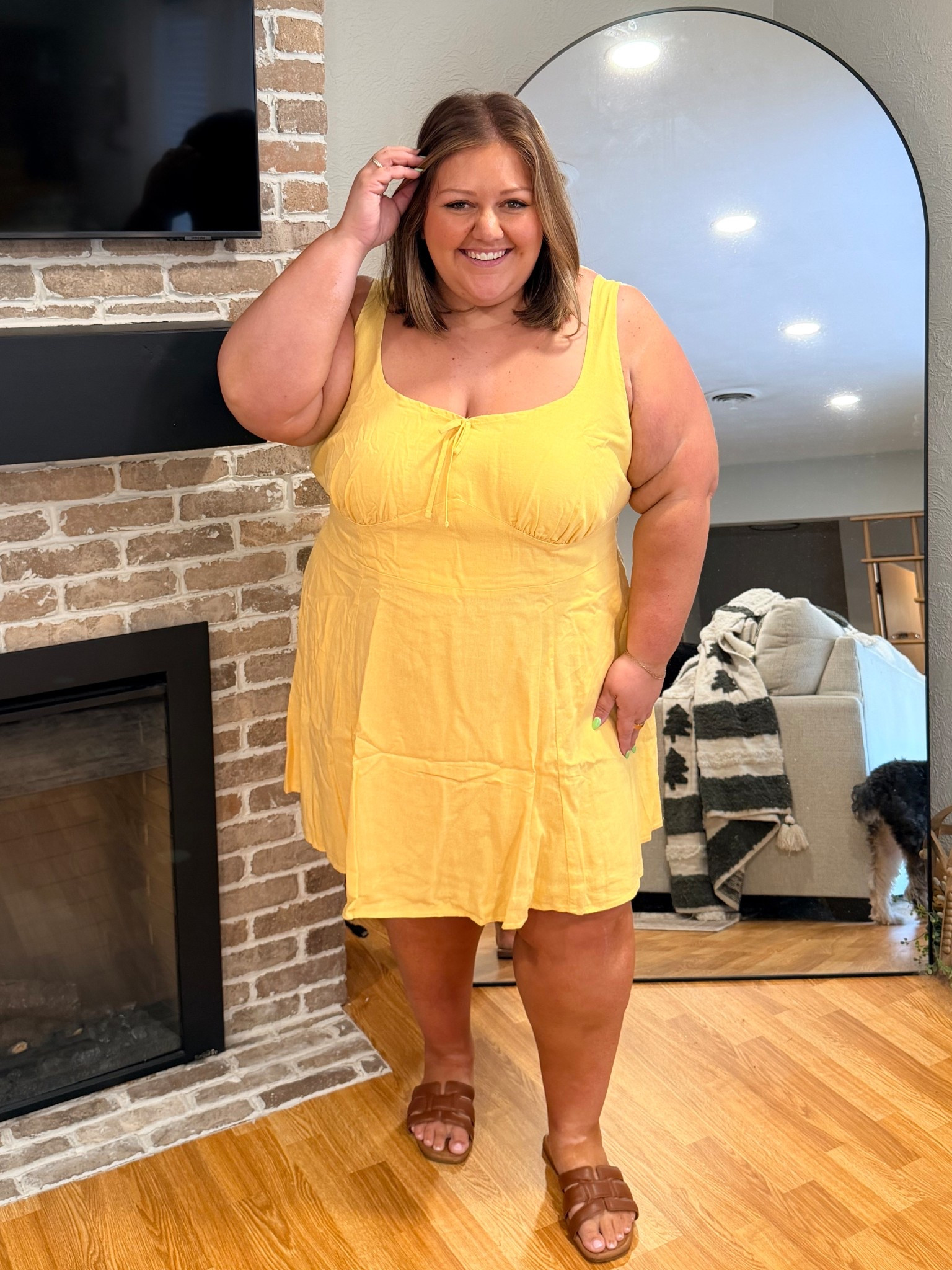 It sure feels like yellow is the color of the season💛

Dress - 3X
Sandals - 10W

#LTKootd #LTKPlusSize #LTKSeasonal