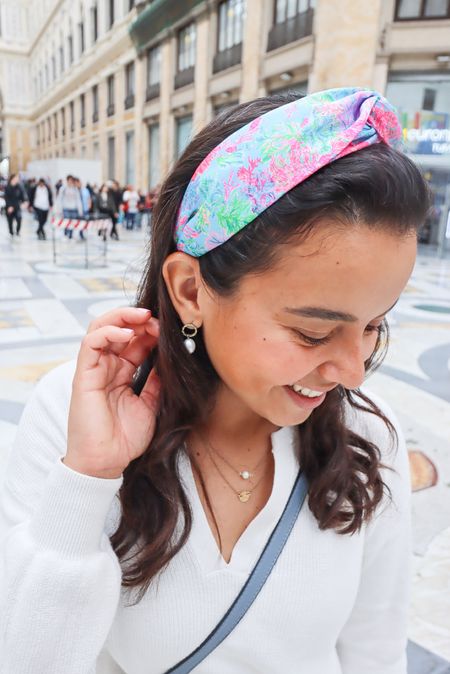 The right accessories matter 💫 My favorite ones to pack and earrings and headbands. Usually travel with 5-6 statement earrings and 3 headbands. Always make sure they’re all different from each other :) 

Linking my favorite travel accessories below! 

#LTKstyletip #LTKtravel #LTKeurope