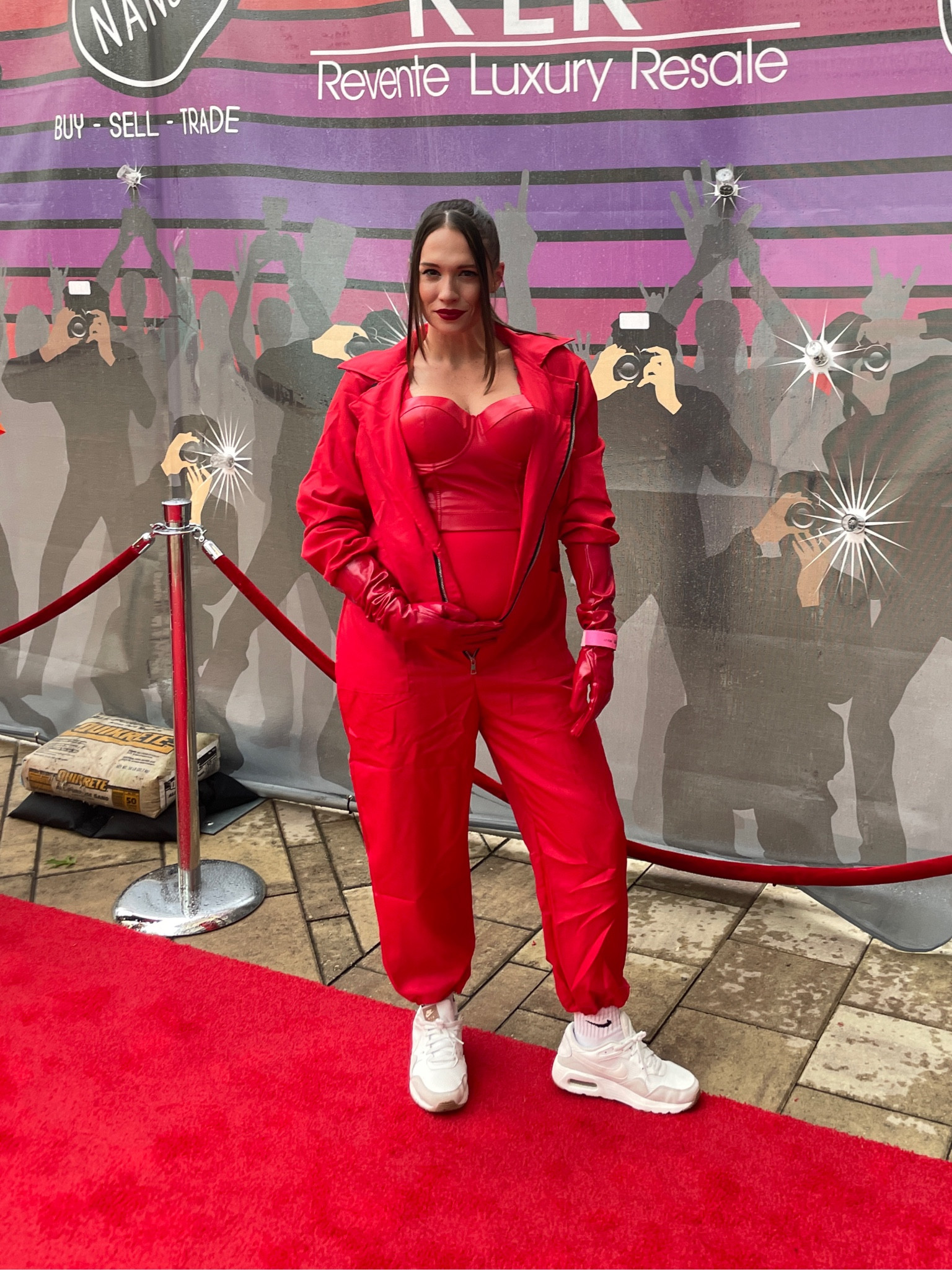 My RiRi Super Bowl costume for the best of columbia “Icons” themed party.  This would be such a great pregnancy Halloween costume too! Linked everything below that i ordered to piece this look together. 

#LTKSeasonal #LTKparties #LTKbump