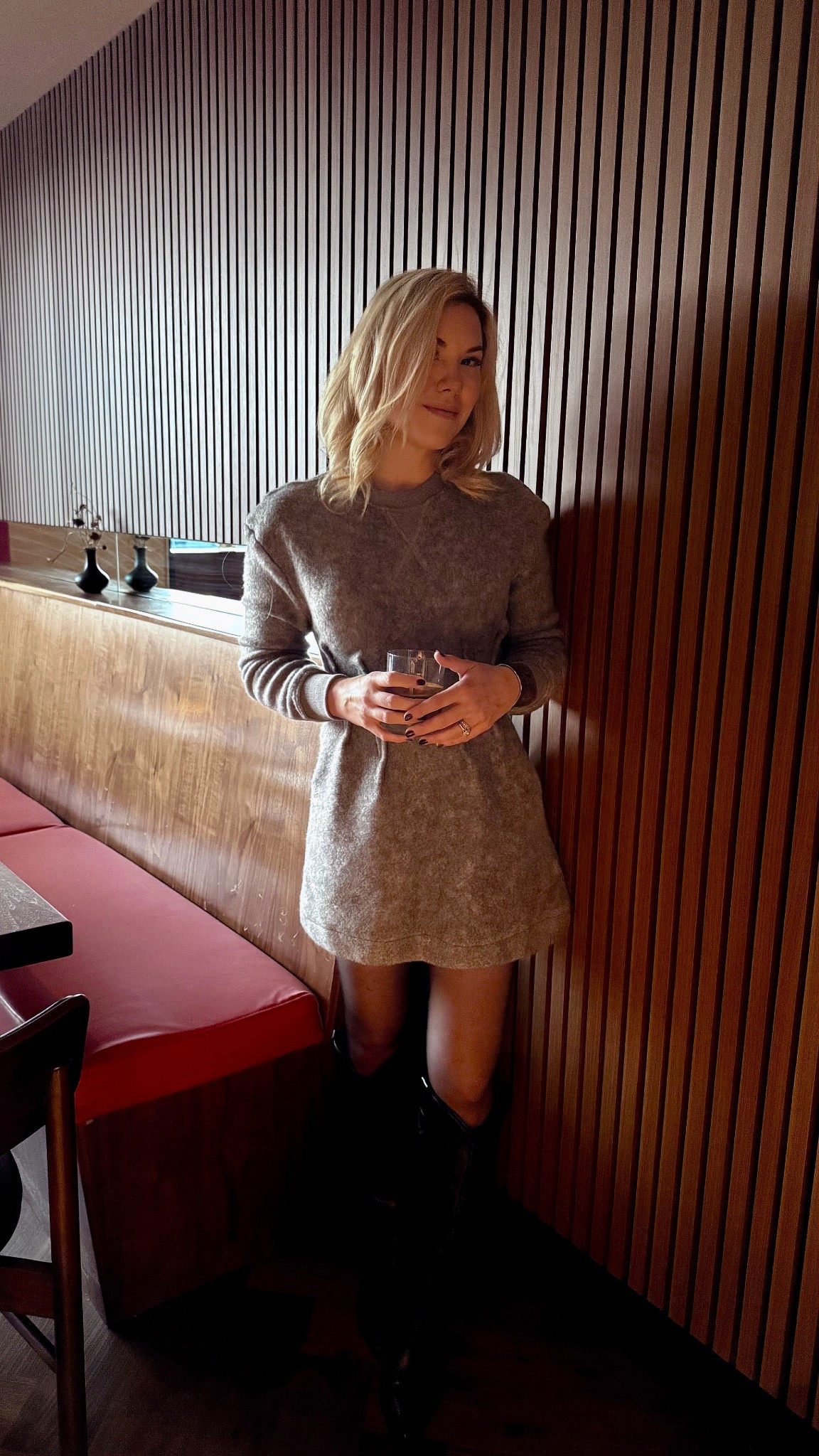 Mini Dress 
Date Night Outfit 