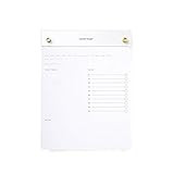 russell+hazel Acrylic Drafter’s Tablet, 6.375” W x 8.4375“ H, White (55748) | Amazon (US)