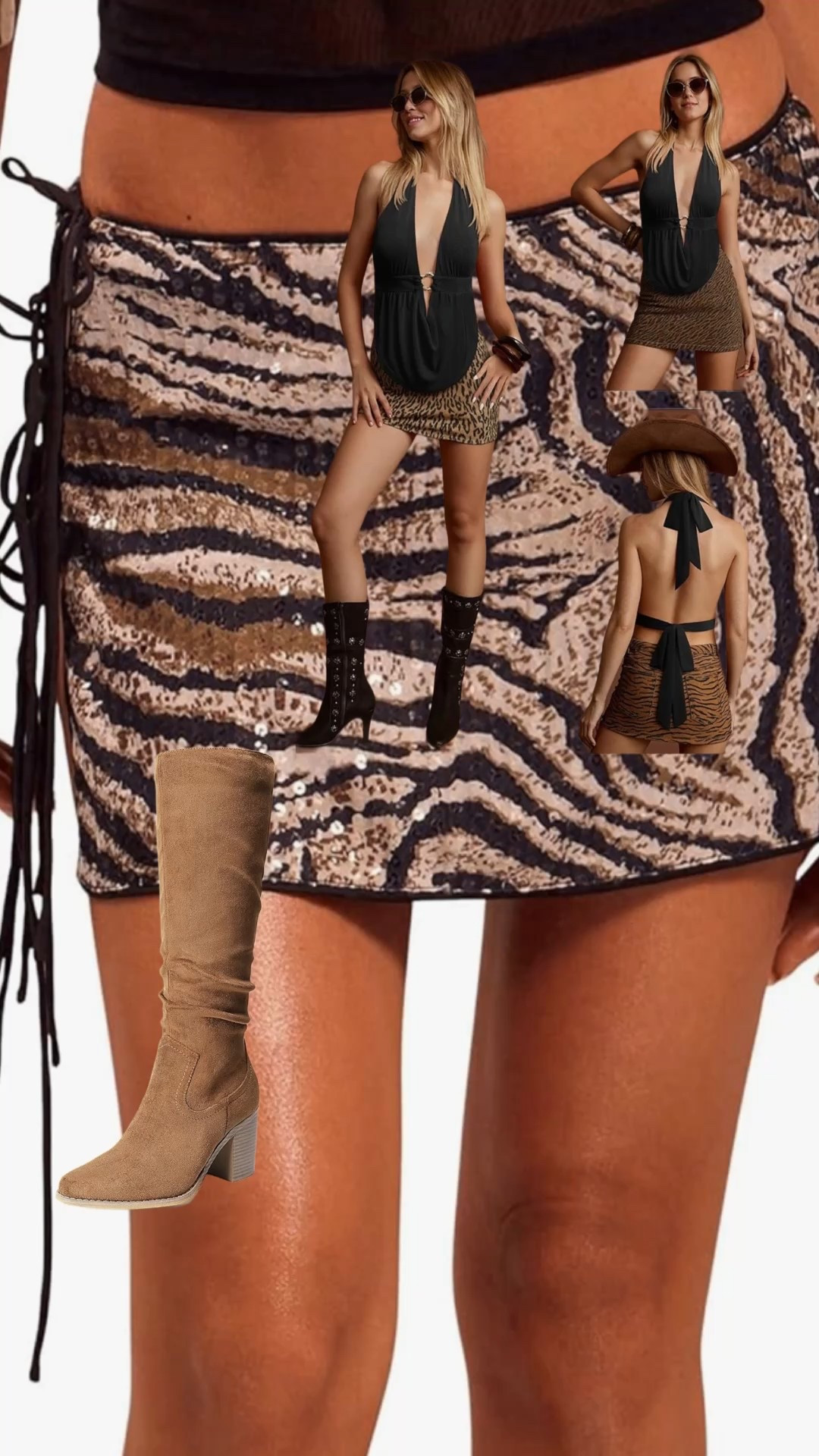 What I wore for a night out in Vegas (skirt, top, boots linked) 

#LTKFindsUnder50 #LTKPetite #LTKStyleTip