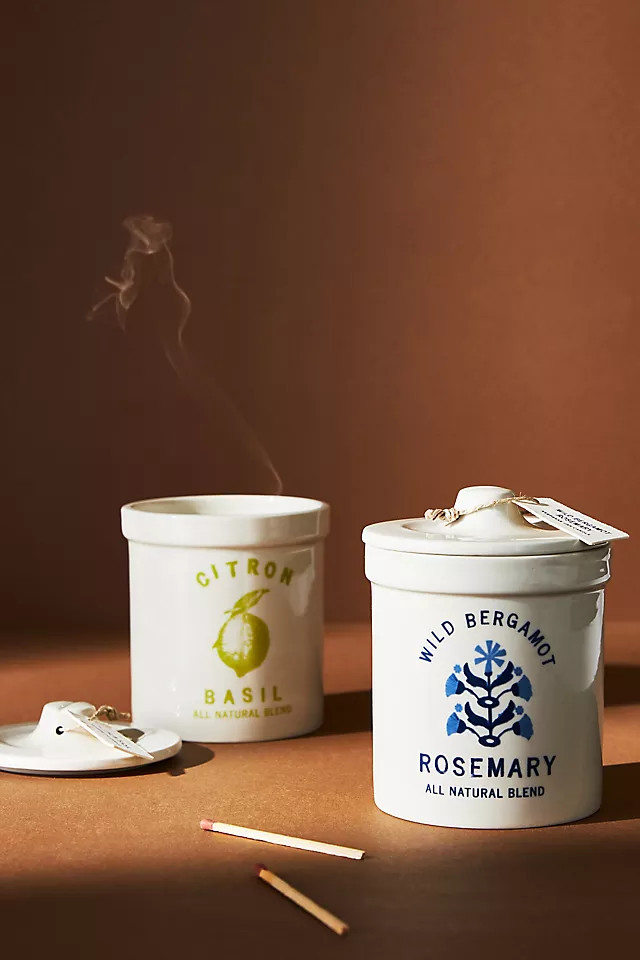 Picnic Ceramic Jar Candle | Anthropologie (UK)
