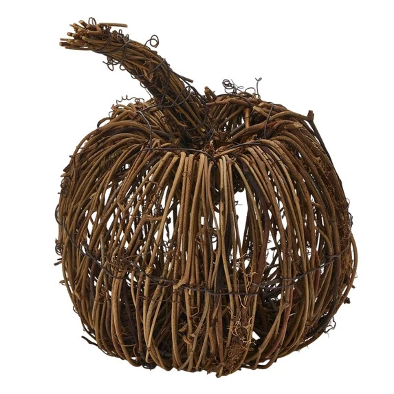 RUINIXCW Wicker Rattan Pumpkin Halloween Decorations Woven Pumpkin Halloween Pumpkin Lantern Deco... | Walmart (US)