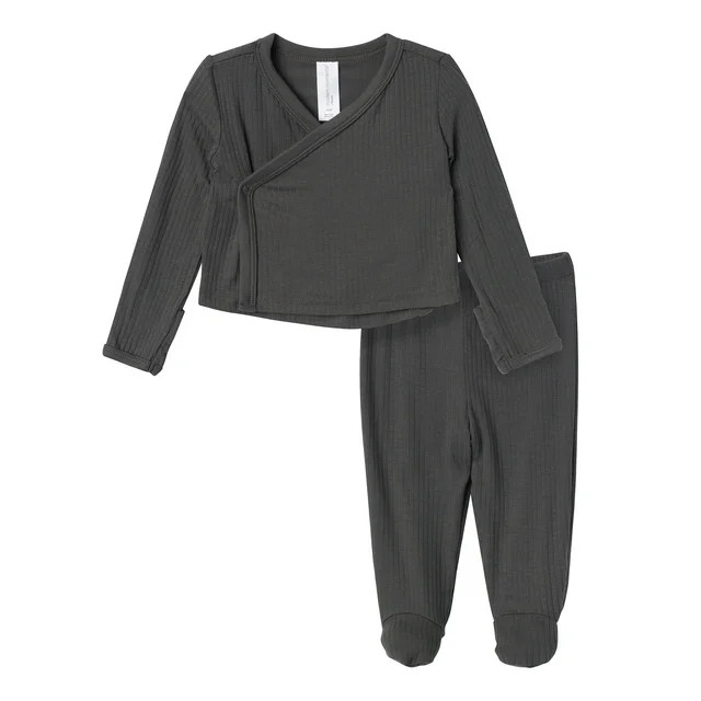 Modern Moments by Gerber Baby Neutral Super Soft Take Me Home Set, 2-Piece, Newborn - 3/6 Months | Walmart (US)