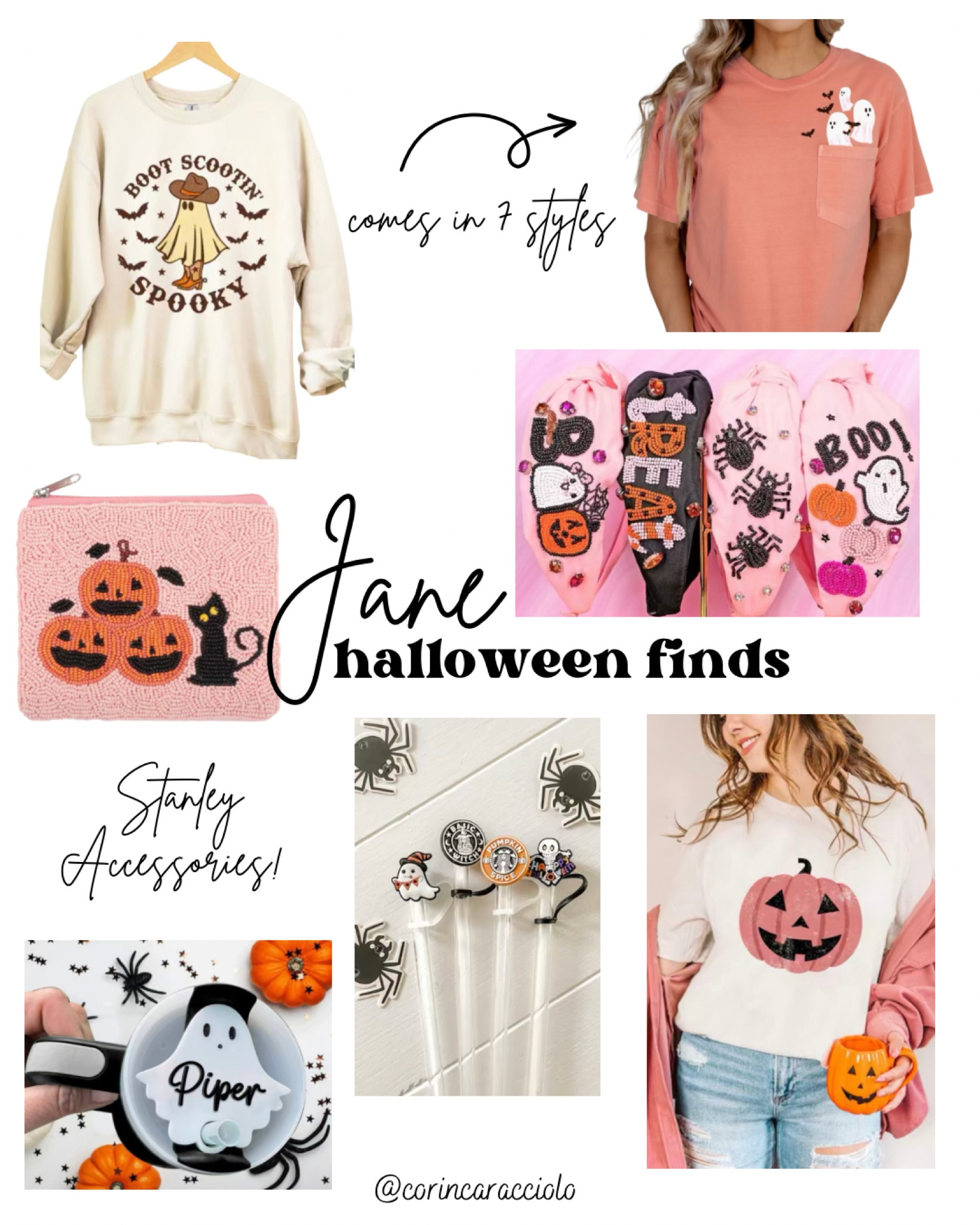 Jane Halloween finds / country pumpkin sweater / pink Halloween / Halloween Stanley accessories 

#LTKfindsunder50 #LTKHalloween #LTKSale