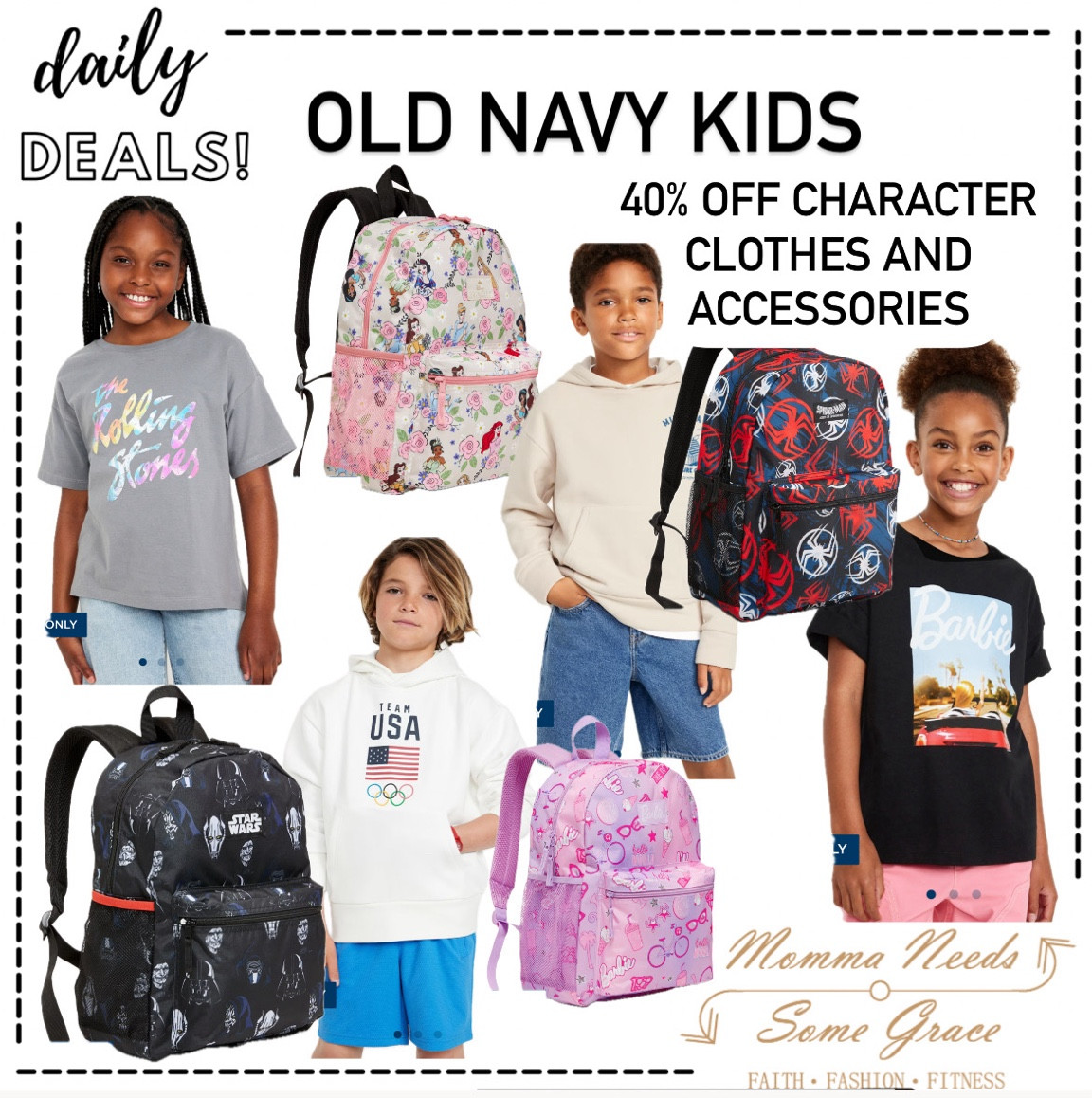 40% kids character tees and accessories 

#LTKBacktoSchool #LTKKids #LTKSaleAlert