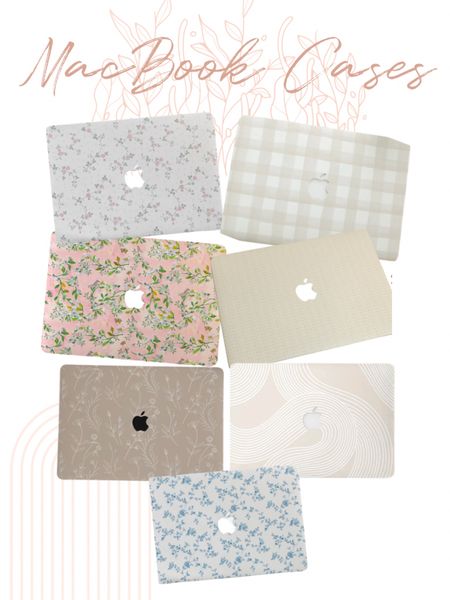 Aesthetic and cute Macbook Air and Pro cases!