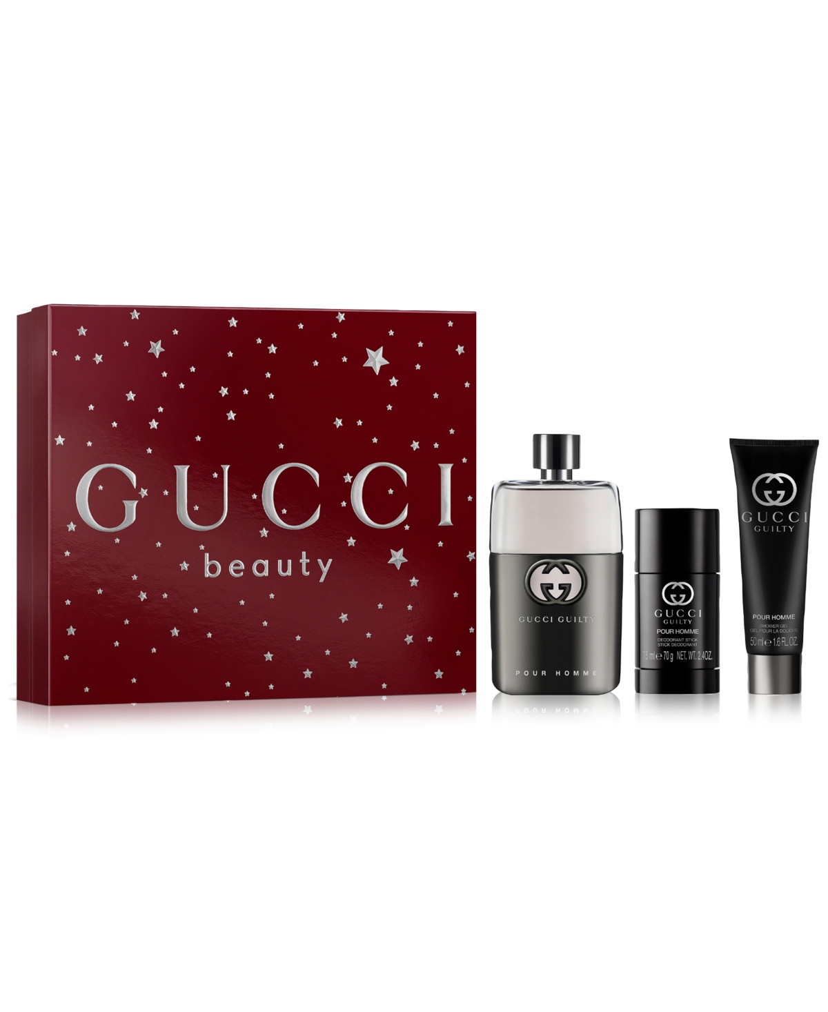 Gucci Men's 3-Pc. Guilty Pour Homme Eau de Toilette Gift Set | Macy's