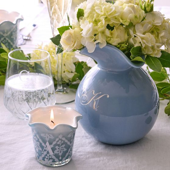 Ceramic Ruffle Vase | Mark and Graham