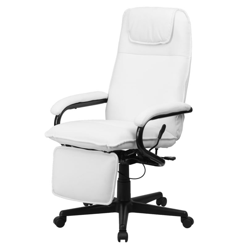 Delacora FF-BT-70172 24" Wide High Back Leather Blend Executive Ergonomic Swivel Office Chair with A | Build.com, Inc.