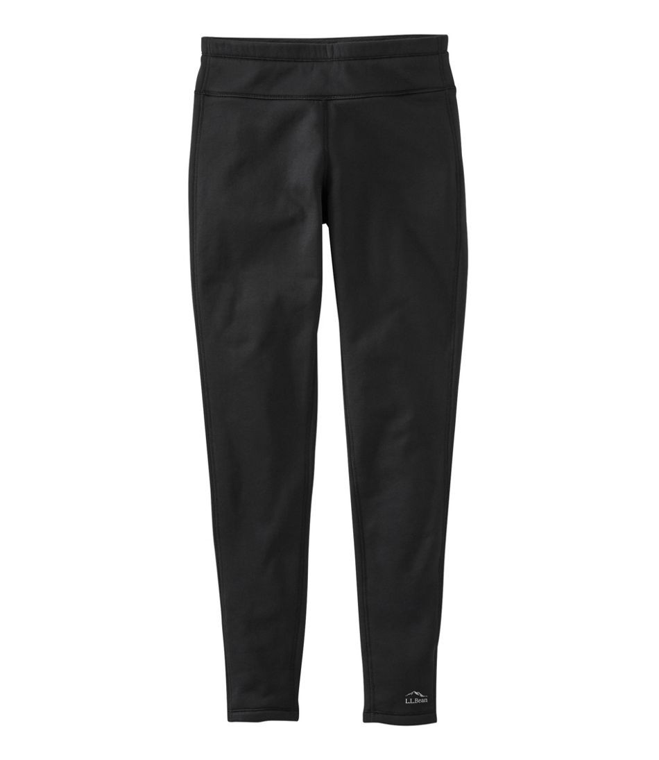 Women's PrimaLoft ThermaStretch Fleece Tights, Mid-Rise | L.L. Bean