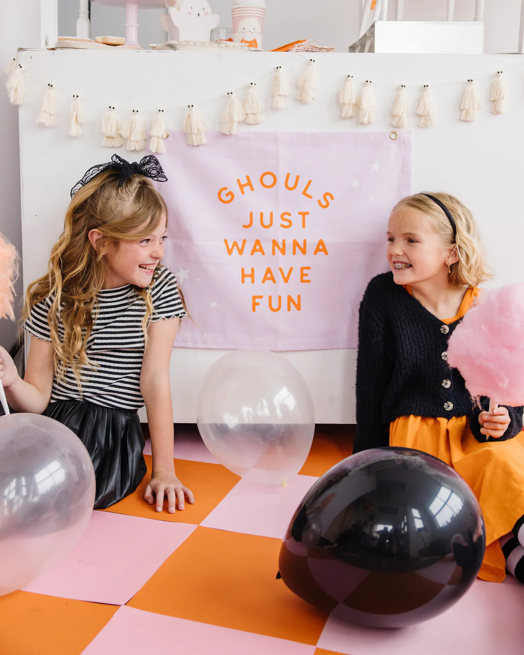 Ghoul Gang "Ghouls Just Wanna Have Fun" Canvas Banner | My Mind's Eye