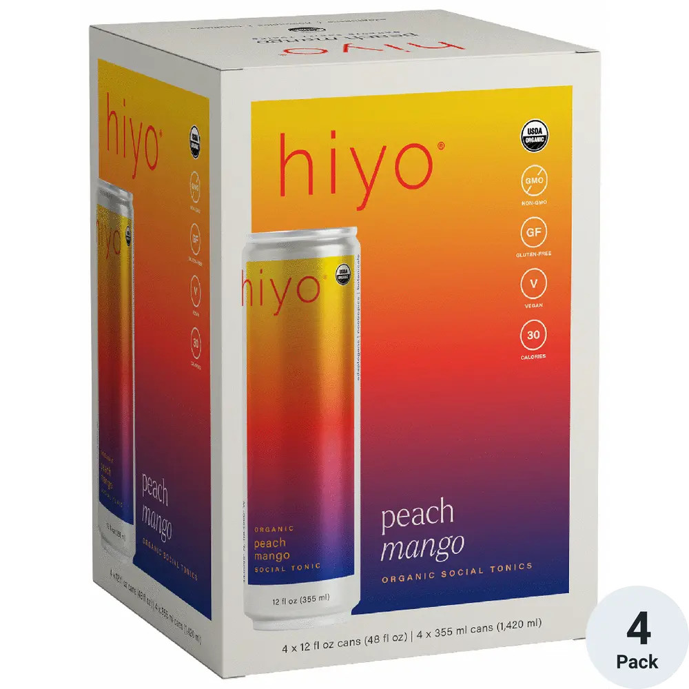 Hiyo Non-Alcoholic Peach Mango | Total Wine