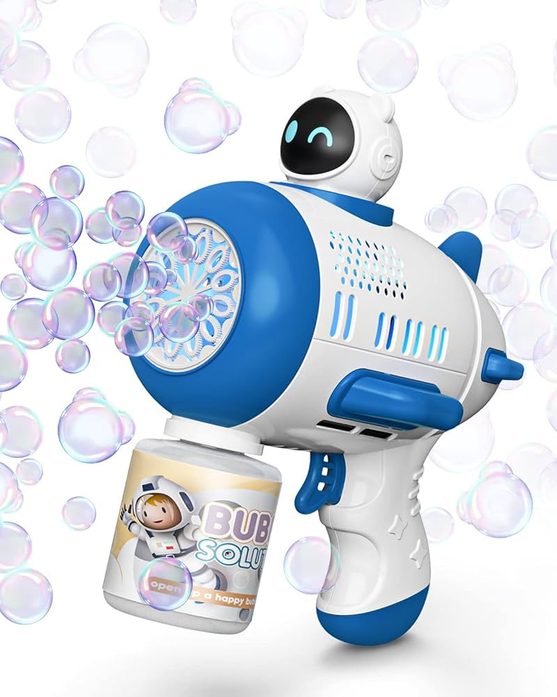 Lehoo Castle Bubble Gun for Kids, Space Bubble Machine with Light, Automatic Bubble Maker for Par... | Amazon (CA)