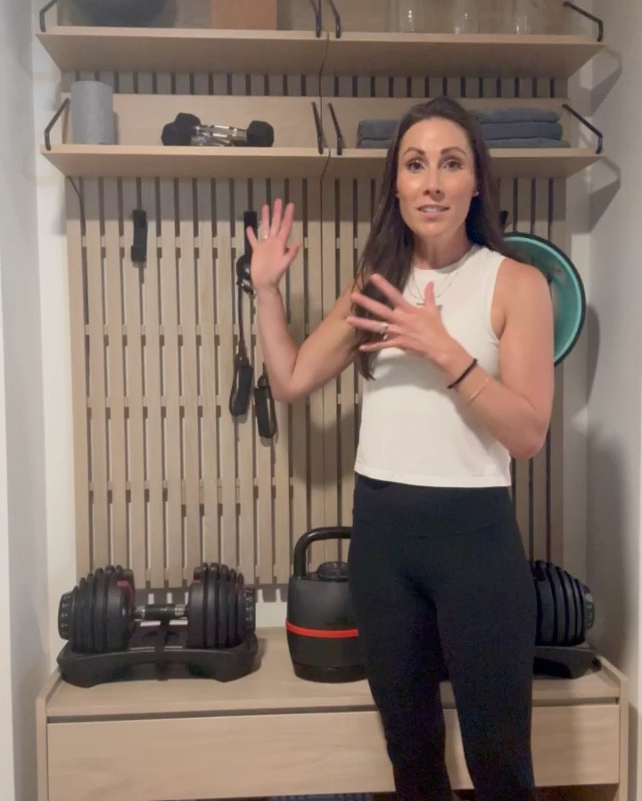 CEO Christina’s new home gym!! She outfitted all of the essentials, with many finds coming from Amazon!  This room is stocked with yoga mats, a rower, adjustable hand weights, and more. 


#wellness #ltkactive #homegym #organizedgym

Amazon prime day 

#LTKSummerSales #LTKActive #LTKFitness