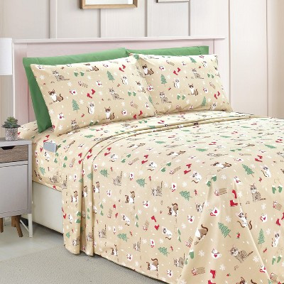 6-Piece Christmas & Holiday Sheet Set - Soft as a Hotel Premium Quality | Target