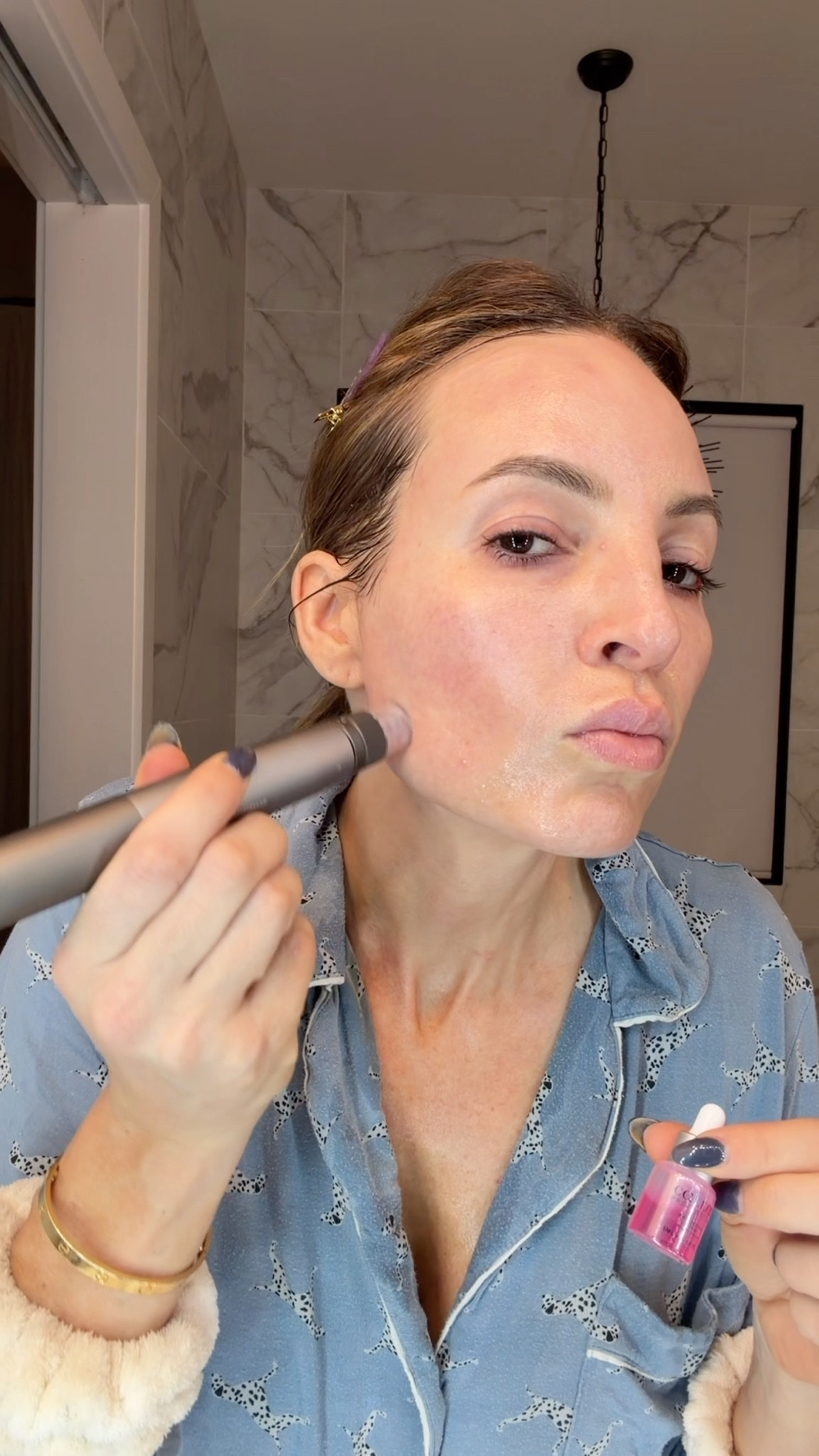 Like I said to my other post, this was my first time using this Hydro pen and I hated it. I cannot recommend it. I felt like there was drag, even with using the hyaluronic acid. Moving forward, i’m just going to use my Amazon micro needling stamper at a .25 depth and do one pass in each area and immediately apply the calecim directly after. You could also use your dr skin pen at a low depth as well. I did a deep dive on what is the best product to use with micro needling and hands-down it was this product. It’s patented and made from red deer umbilical cords. It literally tells your skin to, “Wake up, rebuild, restore.”

#LTKBeauty #LTKOver40 #LTKGiftGuide