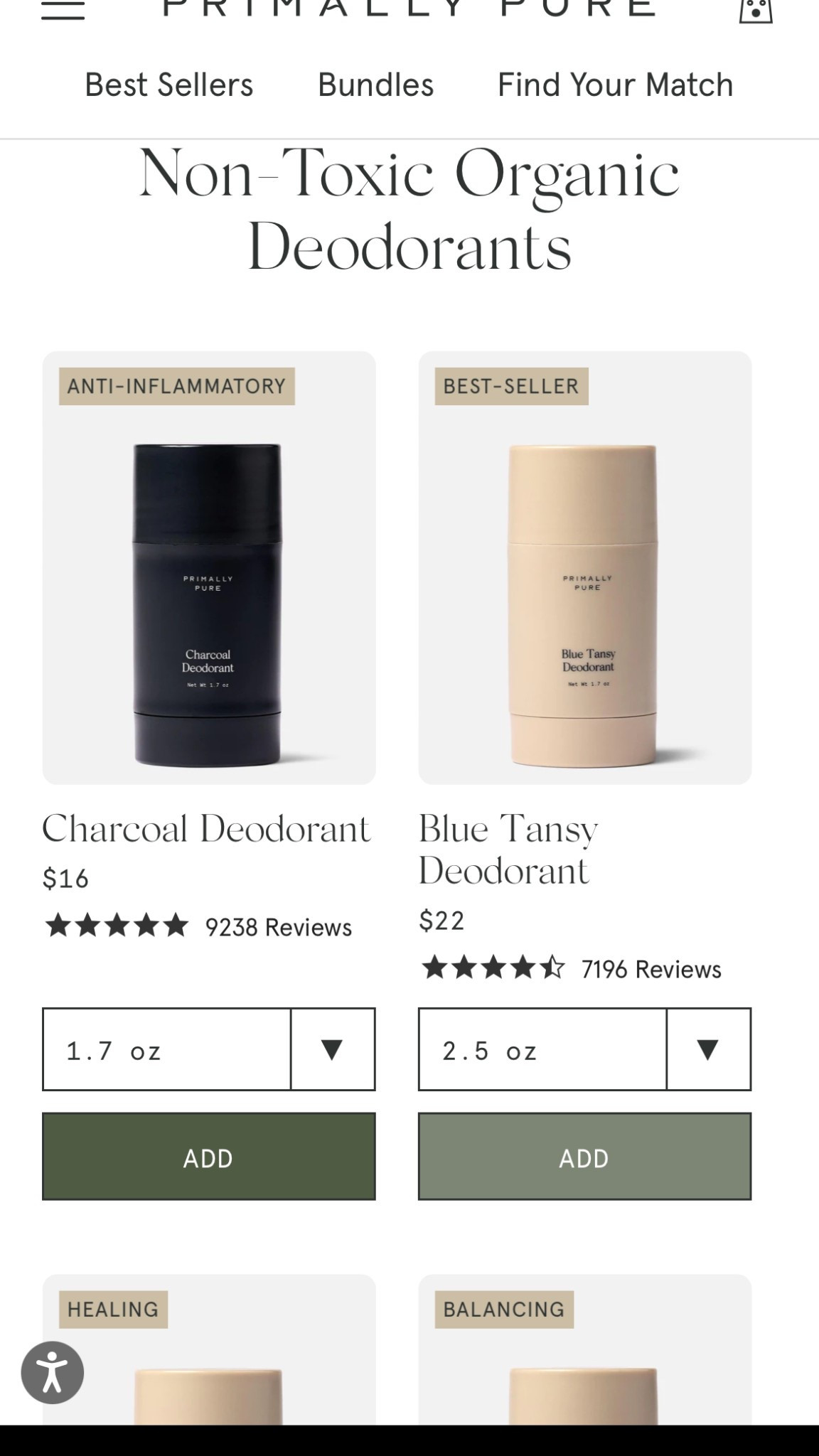 Non toxic deodorant

#LTKBeauty #LTKActive #LTKFindsUnder50