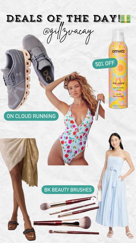 On cloud running shoes. Waterproof shoes. Walking shoes. Gym shoes. Fitness shoes. One piece swimsuit. Swimsuit. Summer outfit. Anti humidity amika hair products. Sephora sale. Shoe crush. Flats. Sandals. Summer shoes. Maxi dress. Long dress. Spring outfit inspo. Summer outfits. BK Beauty makeup brushes on sale. Makeup brushes. Foundation airbrush brush. Concealer brush. Eye brush. Graduation dress. Mother’s Day gifts. Vacation dress. Wedding guest dress. Resort outfit.

#LTKSaleAlert #LTKFindsUnder100 #LTKTravel