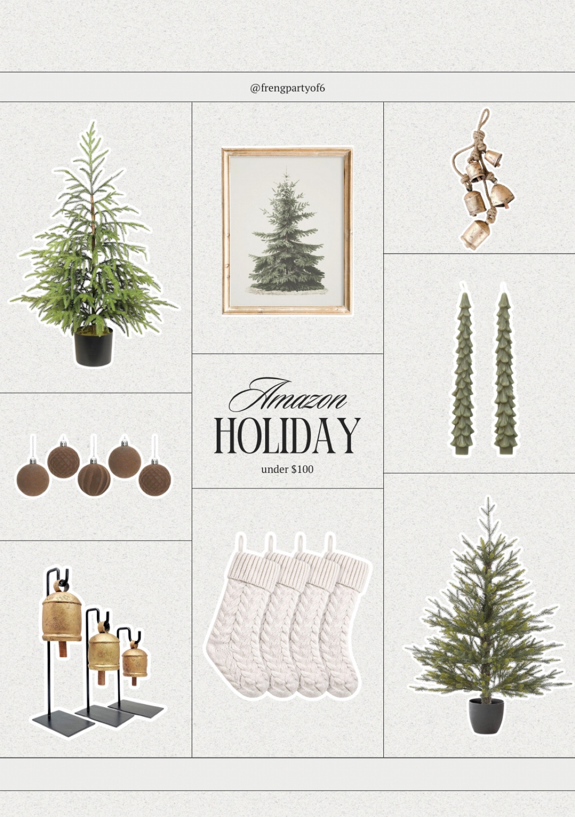 Affordable holiday finds from Amazon! Boujee on a budget, Christmas decorr

#LTKHome #LTKSaleAlert #LTKFindsUnder100