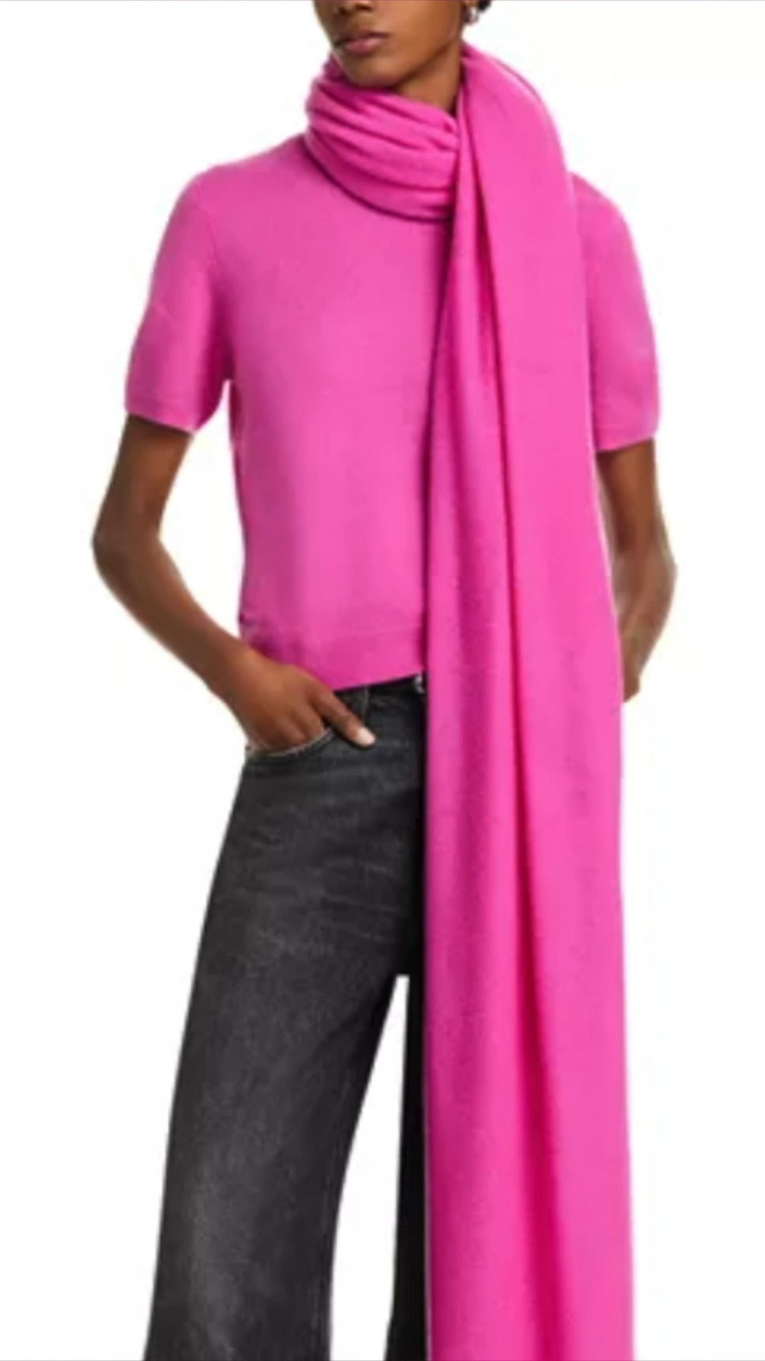 If you buy one winter accessory, make it wool. Blanket scarves add warmth and structure, and a wool pashmina is a great option if you want less bulk. Fiber matters more than size.