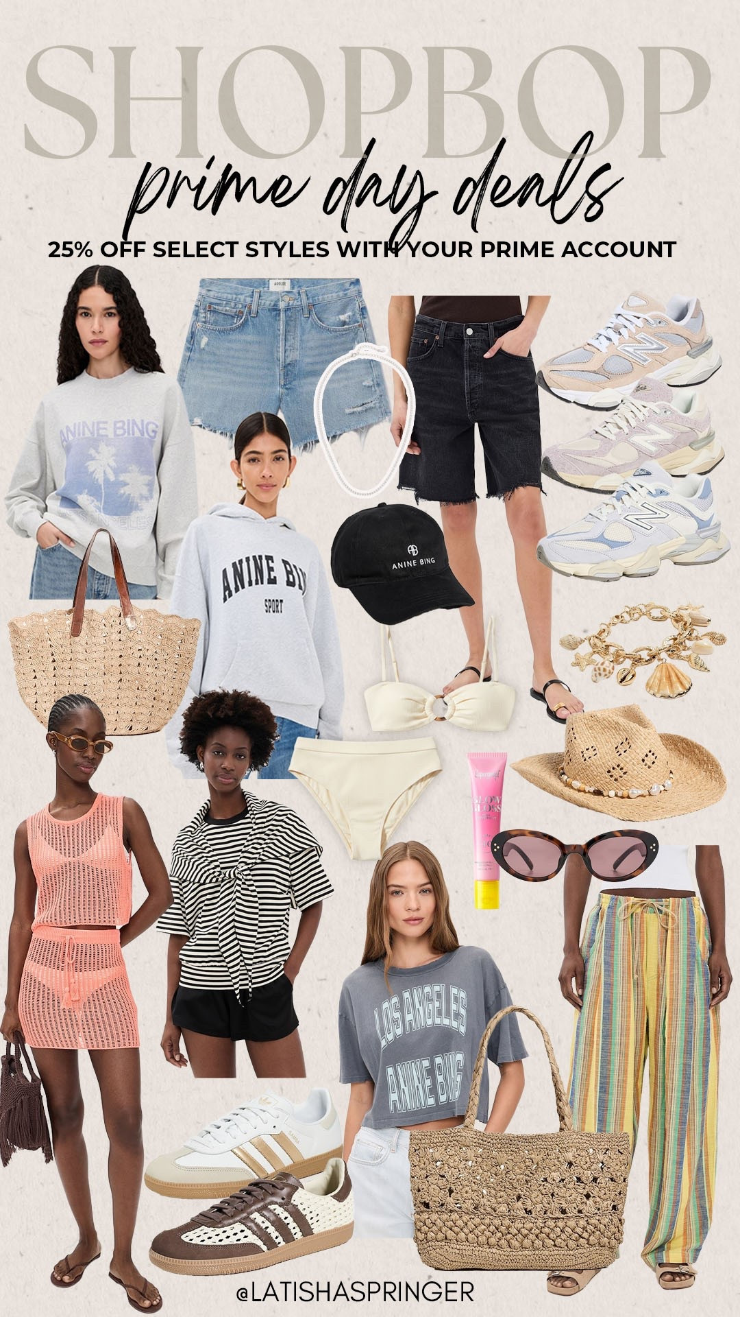 Shopbop is offering 25% off a large selection of items when you link your Prime account!

#shopbop

Shopbop deals. Shopbop prime deals. Agolde on sale. Anine bing on sale. Shopbop summer style.

#LTKSeasonal #LTKSaleAlert #LTKSwim