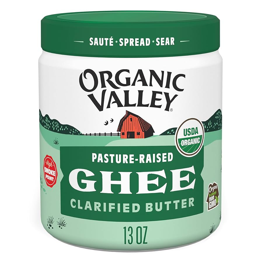 Organic Ghee, Clarified Butter, 13 oz | Amazon (US)
