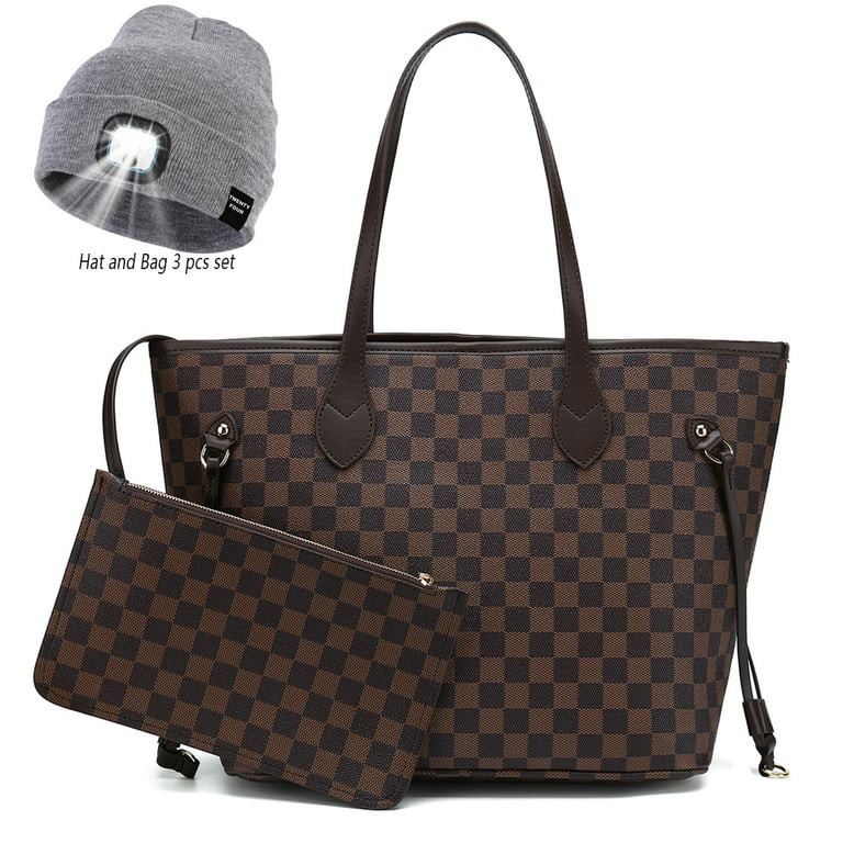TWENTY FOUR Best Way To Celebrate, Womens Bags Travel Beach Bags, Checkered Tote Bags Fashion Sho... | Walmart (US)