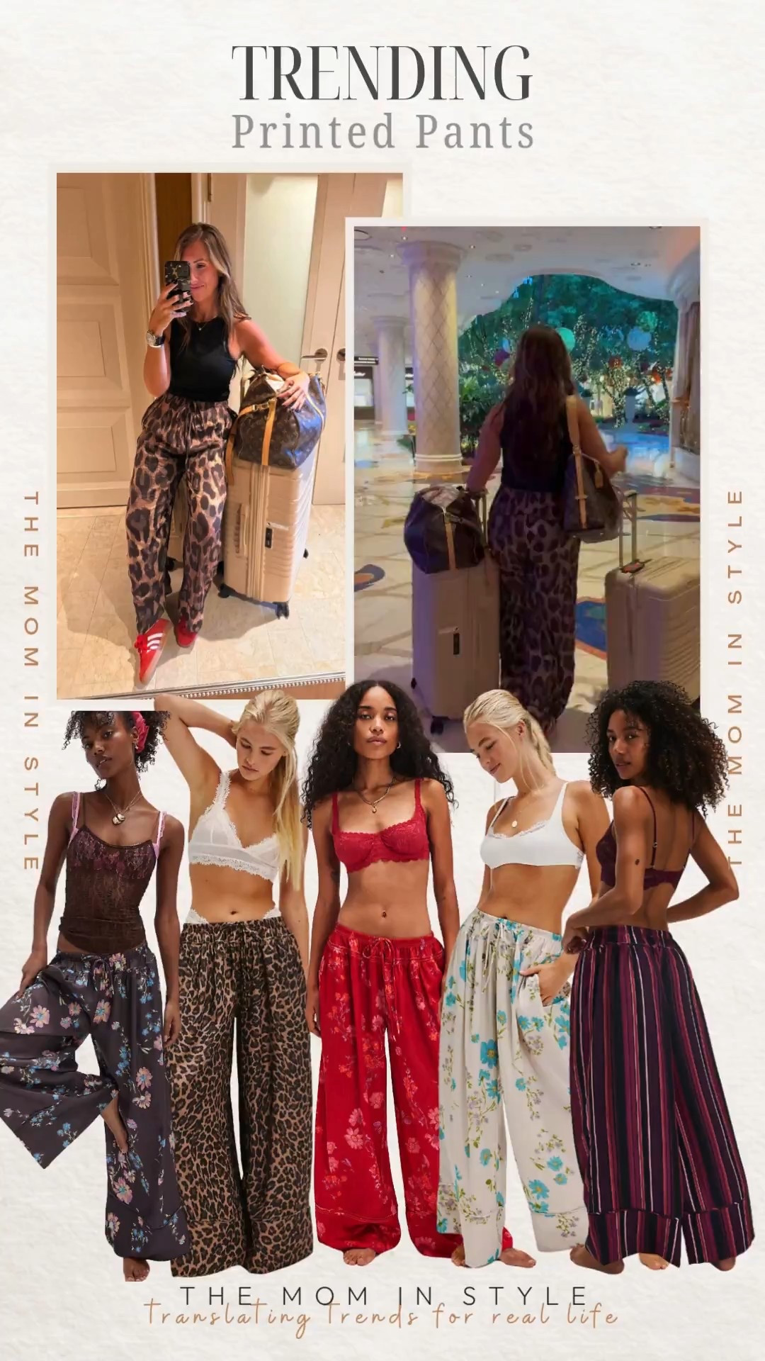 Vacation plants 
Printed leopard pants 

#LTKFindsUnder100 #LTKootd #LTKgrwm