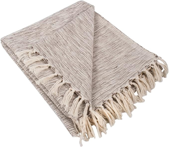 DII Rustic Farmhouse Throw Blanket with Decorative Tassels, Use for Chair, Couch, Bed, Picnic, Ca... | Amazon (US)