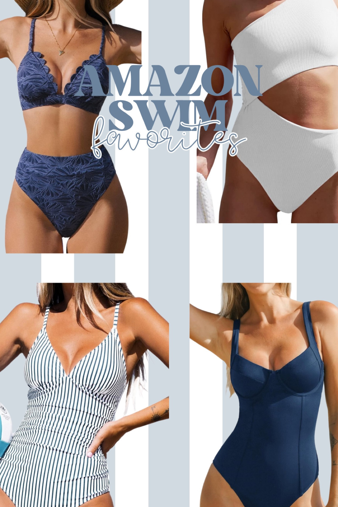 Amazon swim styles that are good quality and affordable!

#LTKTravel #LTKSwim #LTKSeasonal