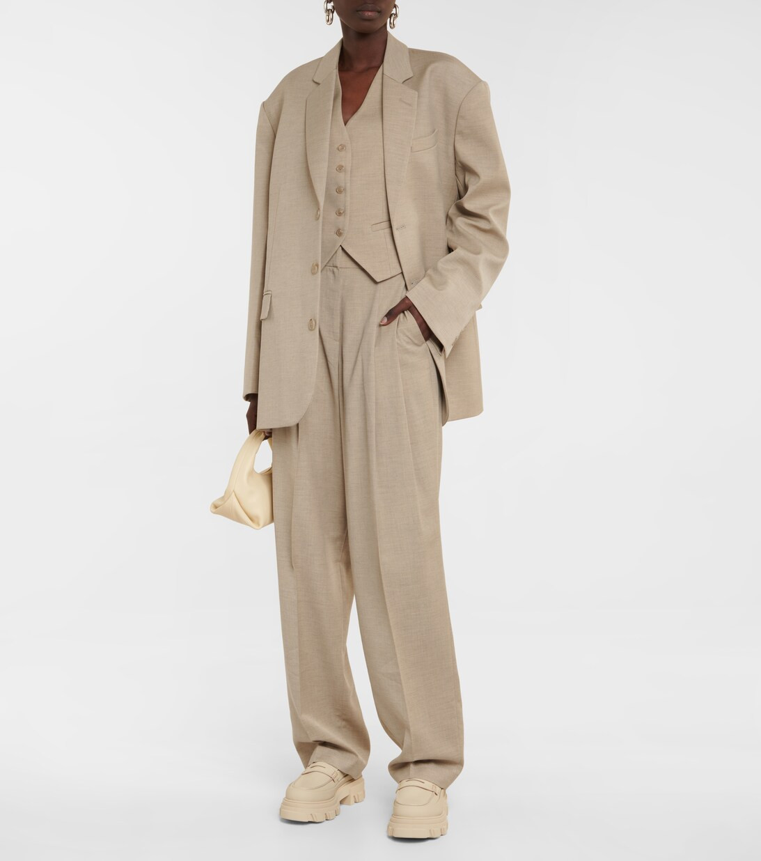 Gelso high-rise wide-leg pants | Mytheresa (UK)