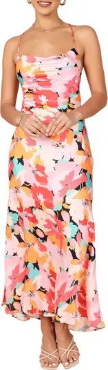 Petal & Pup Posse Floral Lace-Up Back Maxi Dress | Nordstrom | Nordstrom