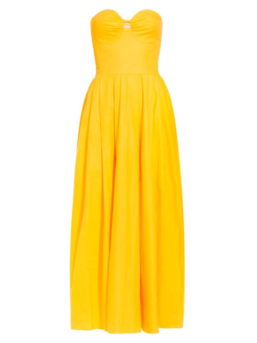 SWF Balconette Midi-Dress | Saks Fifth Avenue