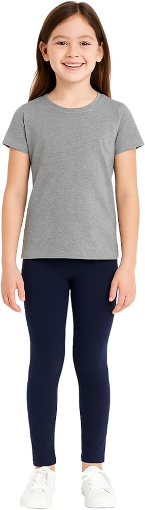 French Toast Girls Solid Leggings | Amazon (US)