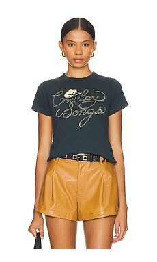 DAYDREAMER Cowboy Songs Vintage Tee in Vintage Black from Revolve.com | Revolve Clothing (Global)