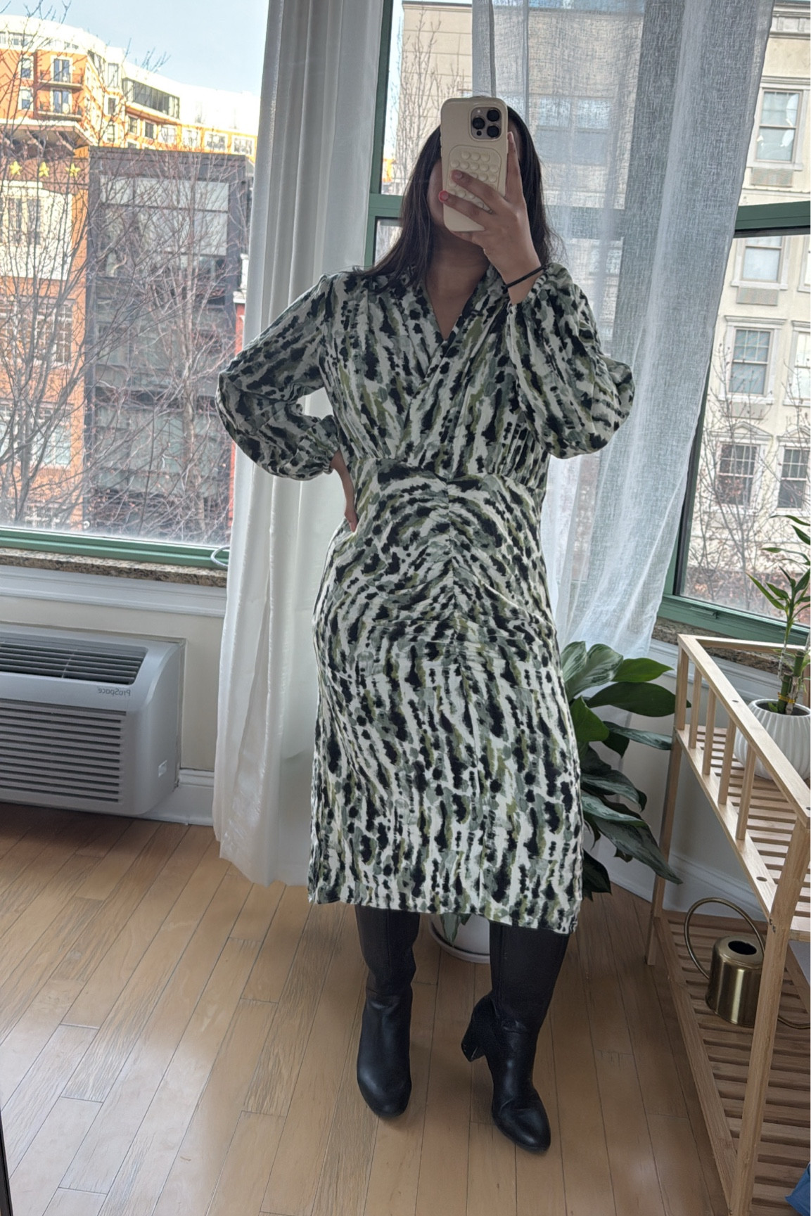 Monday OOTD for the office. Great for teachers or other business professionals. This dress is from Mango and the knee high boots are from Macys



#LTKMidsize #LTKWorkwear #LTKStyleTip