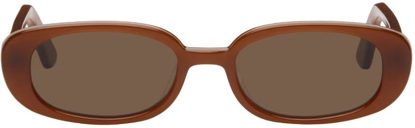 Brown Velvetines Sunglasses | SSENSE