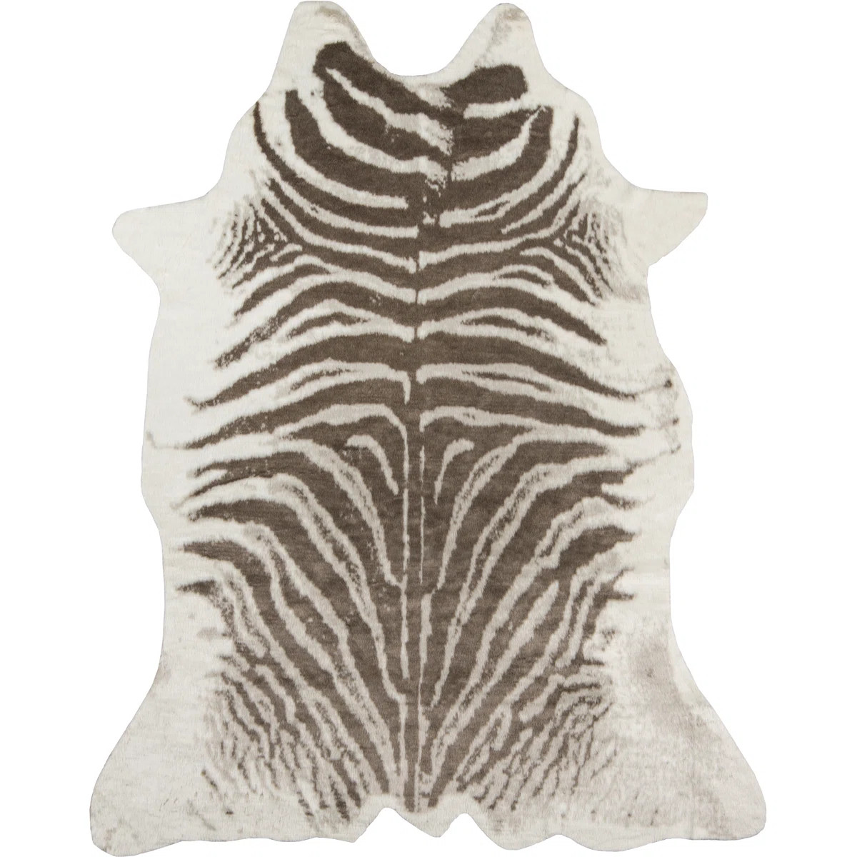 Erin Gates by Momeni Acadia Zebra Gray Area Rug & Reviews | Perigold | Perigold